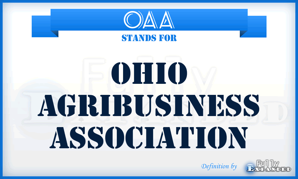 OAA - Ohio Agribusiness Association