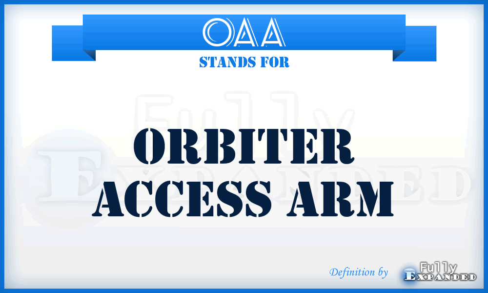 OAA - Orbiter Access Arm