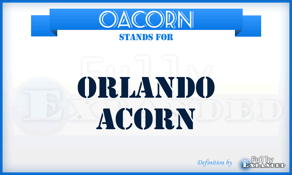 OACORN - Orlando ACORN