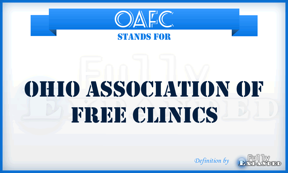 OAFC - Ohio Association of Free Clinics