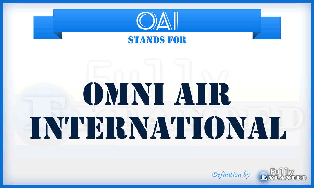 OAI - Omni Air International