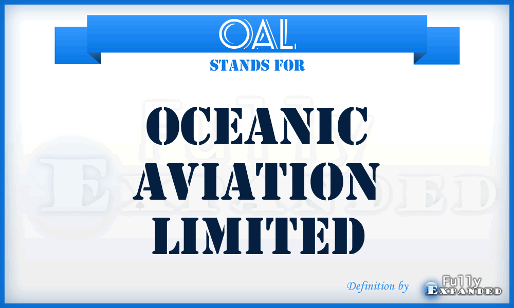 OAL - Oceanic Aviation Limited