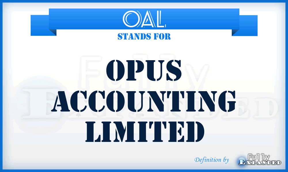 OAL - Opus Accounting Limited