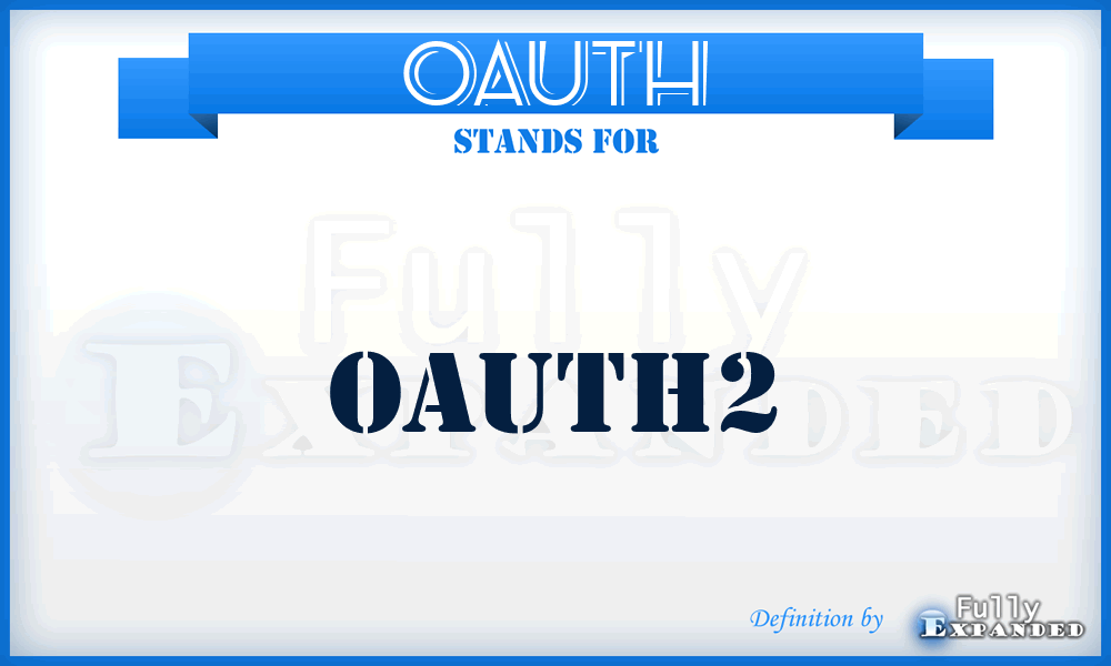 OAUTH - OAuth2