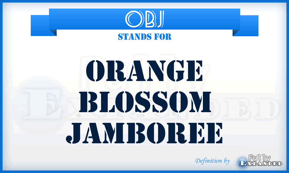 OBJ - Orange Blossom Jamboree