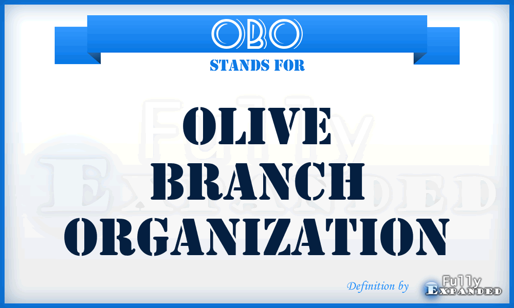 OBO - Olive Branch Organization