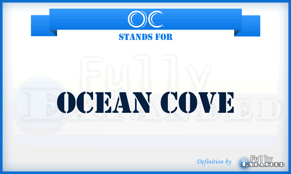 OC - Ocean Cove
