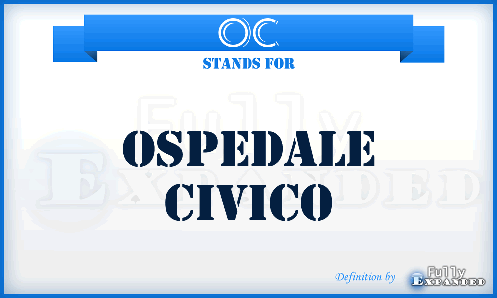 OC - Ospedale Civico