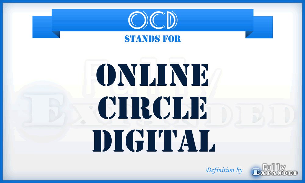 OCD - Online Circle Digital