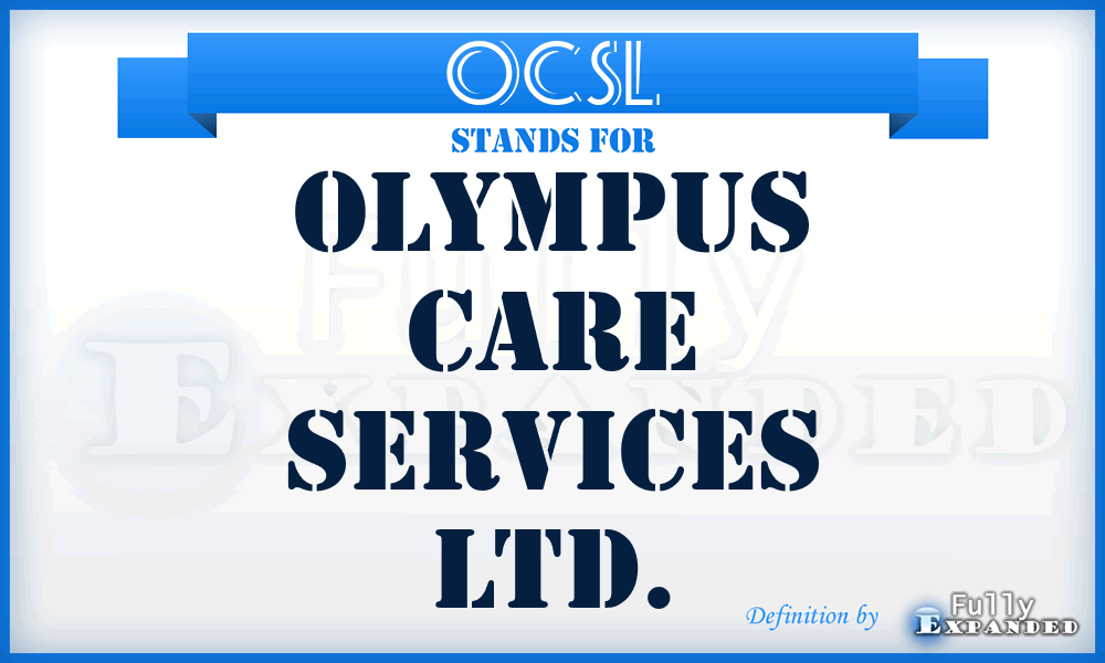 OCSL - Olympus Care Services Ltd.