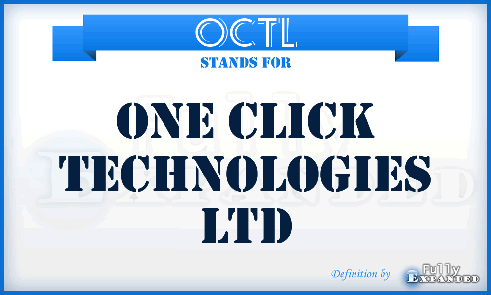 OCTL - One Click Technologies Ltd