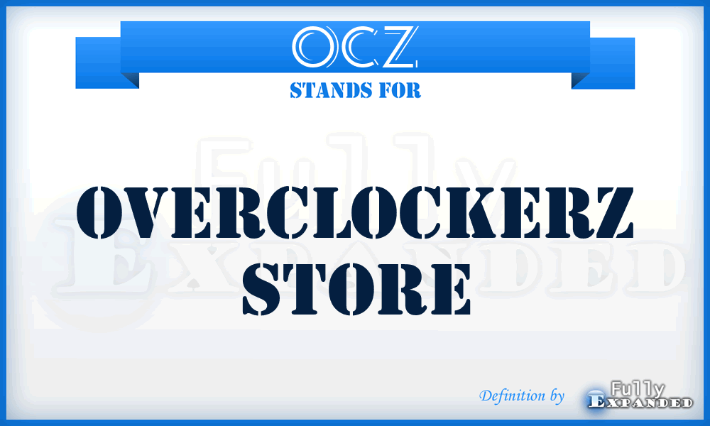 OCZ - Overclockerz Store