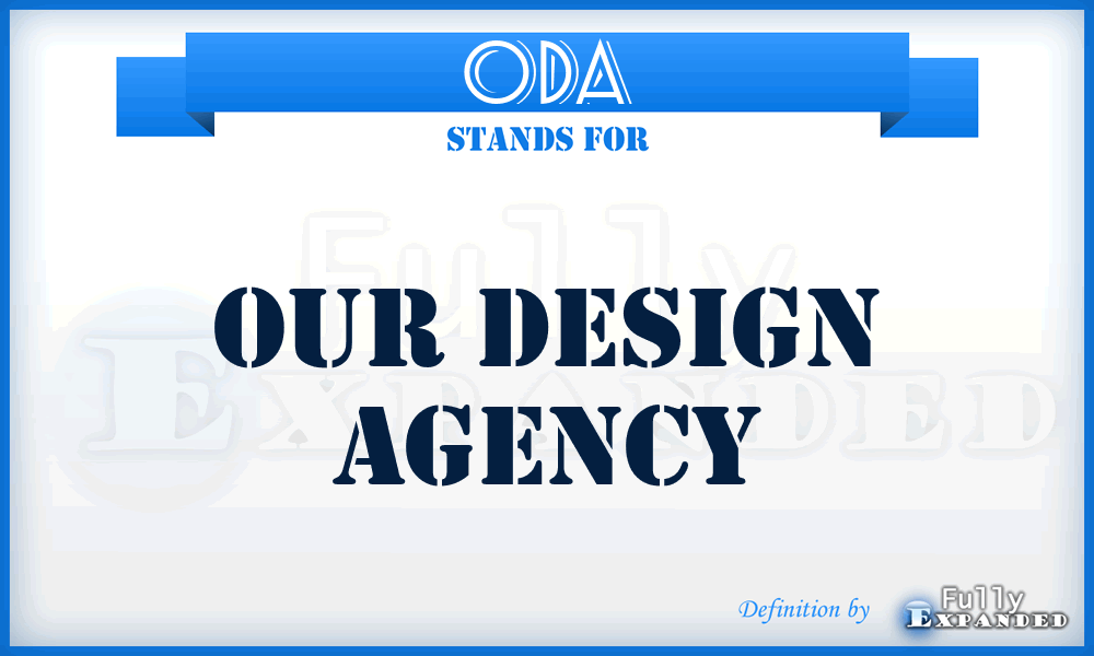 ODA - Our Design Agency