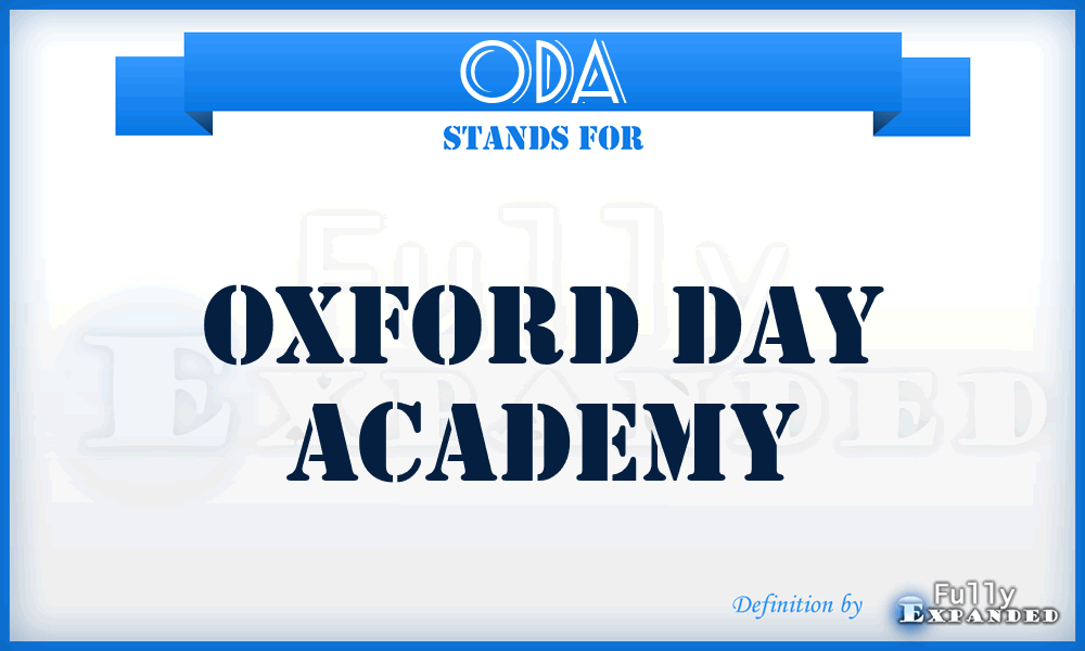 ODA - Oxford Day Academy