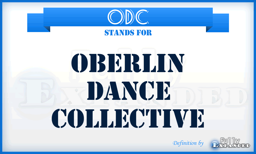 ODC - Oberlin Dance Collective