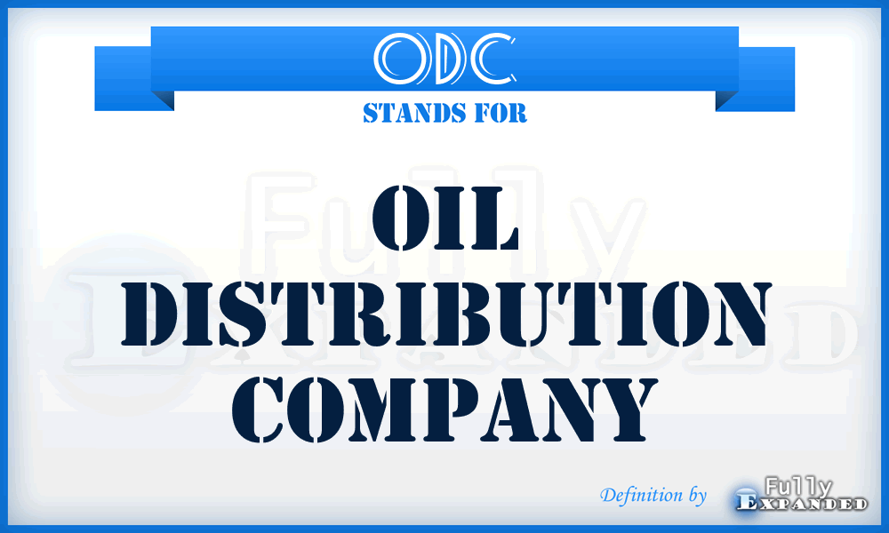 ODC - Oil Distribution Company