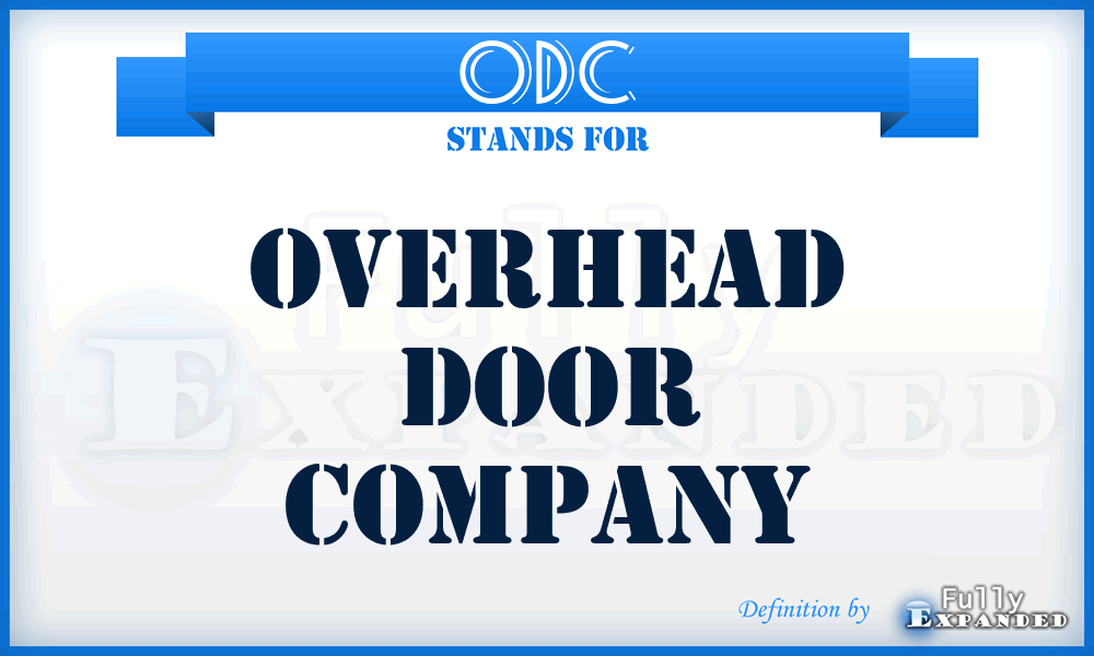 ODC - Overhead Door Company