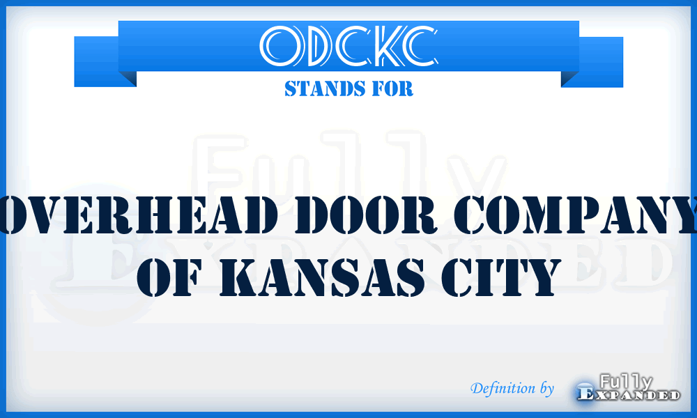 ODCKC - Overhead Door Company of Kansas City