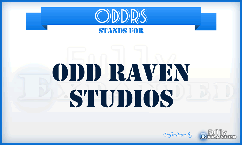 ODDRS - ODD Raven Studios