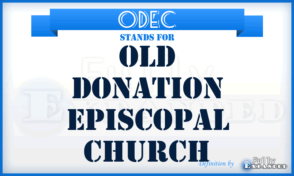 ODEC - Old Donation Episcopal Church