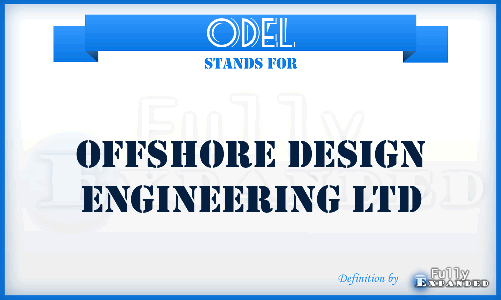 ODEL - Offshore Design Engineering Ltd