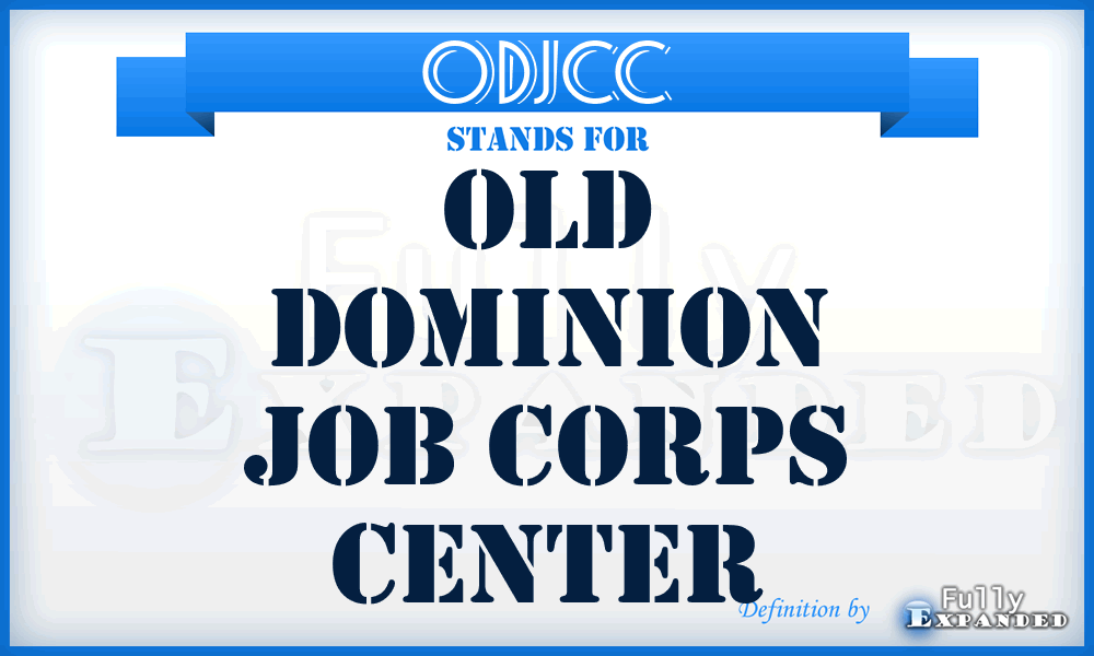 ODJCC - Old Dominion Job Corps Center