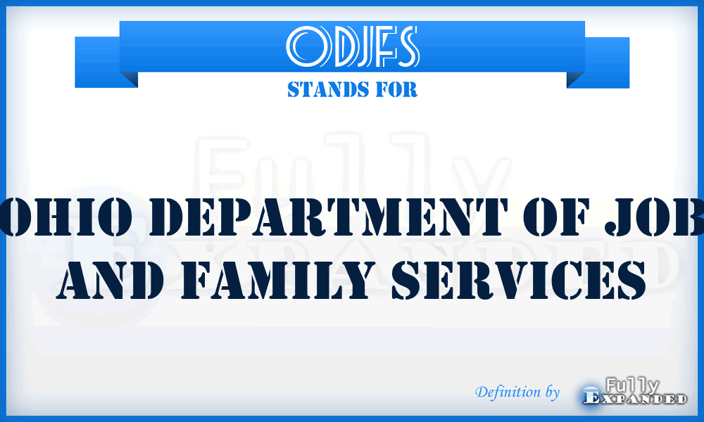 ODJFS - Ohio Department of Job and Family Services