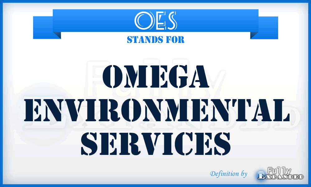 OES - Omega Environmental Services