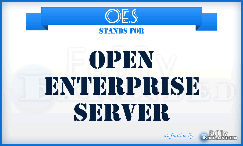 OES - Open Enterprise Server
