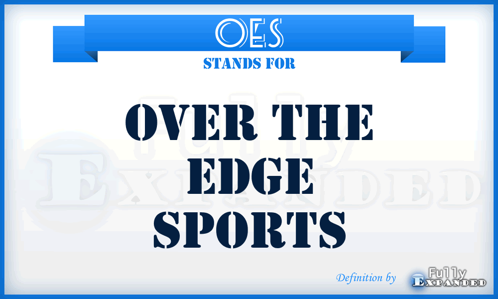OES - Over the Edge Sports