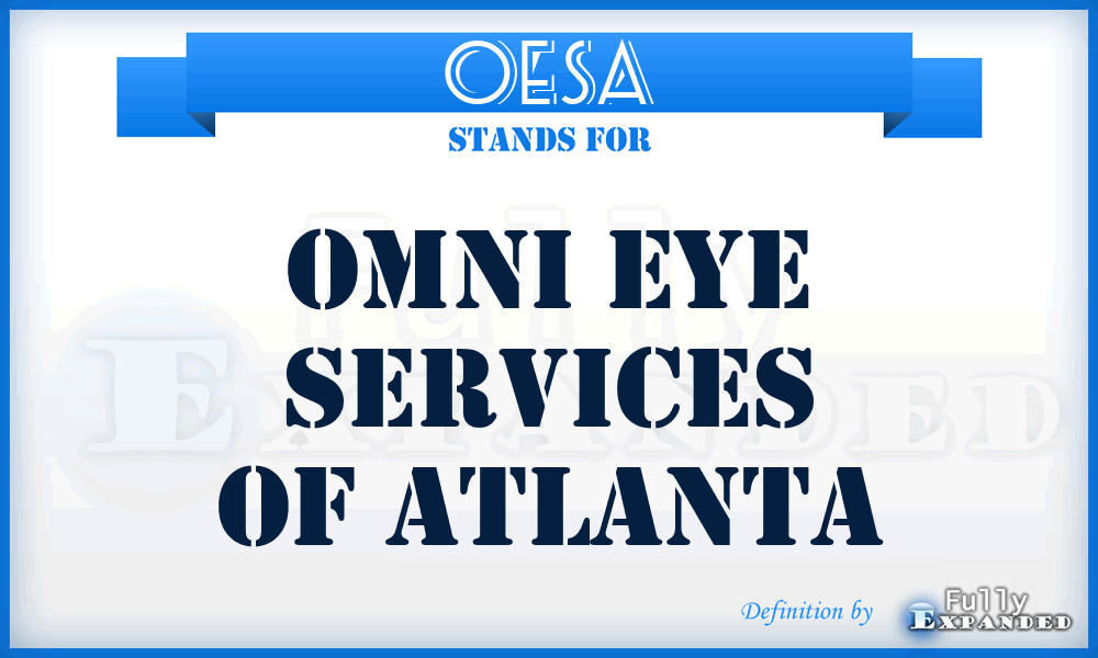 OESA - Omni Eye Services of Atlanta