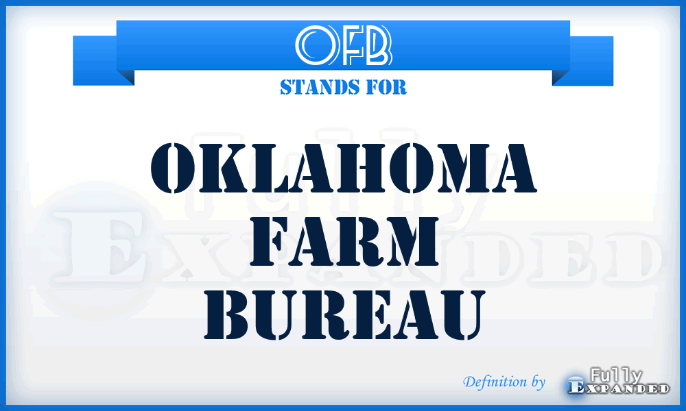 OFB - Oklahoma Farm Bureau