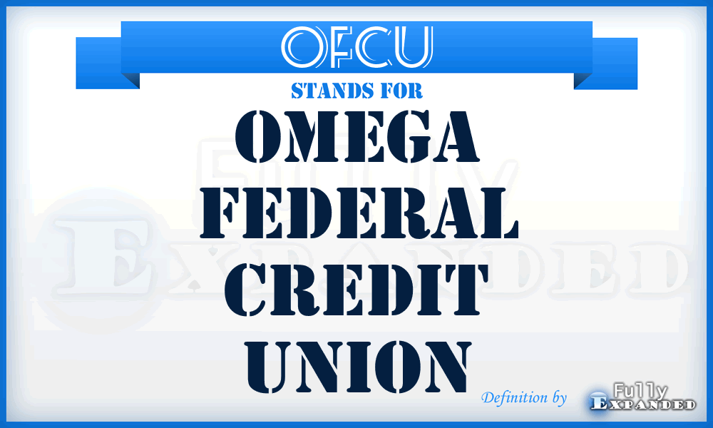 OFCU - Omega Federal Credit Union