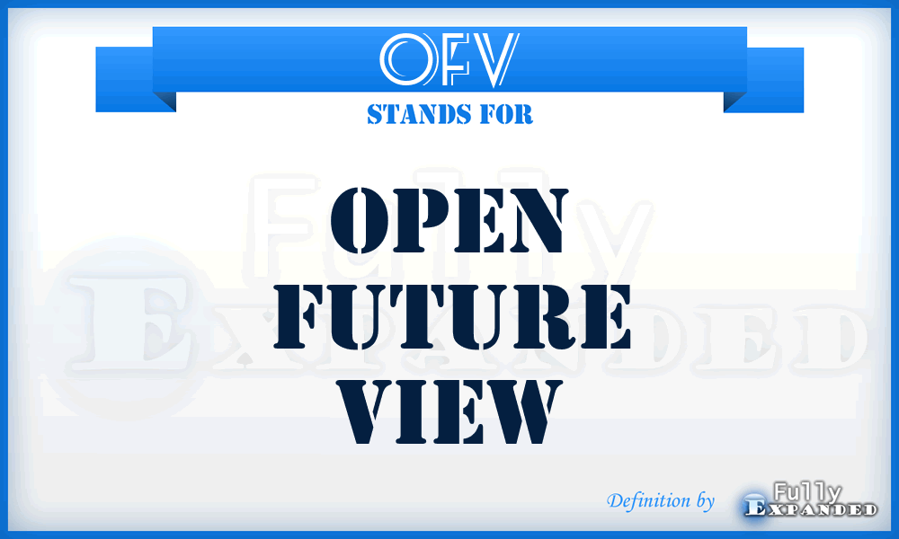 OFV - Open Future View