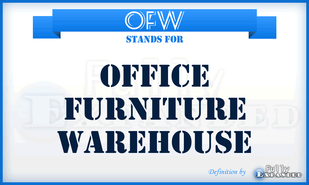 OFW - Office Furniture Warehouse