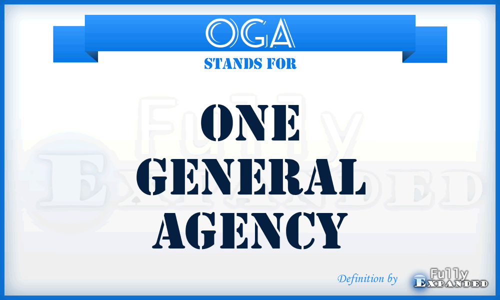 OGA - One General Agency
