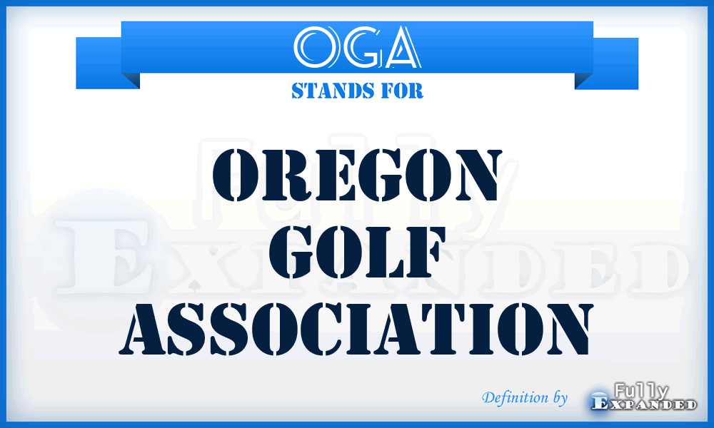 OGA - Oregon Golf Association