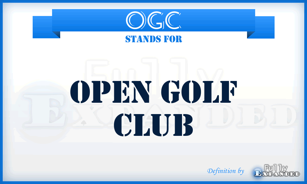 OGC - Open Golf Club