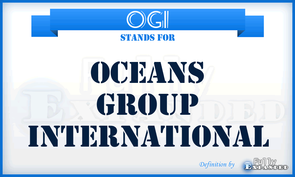 OGI - Oceans Group International