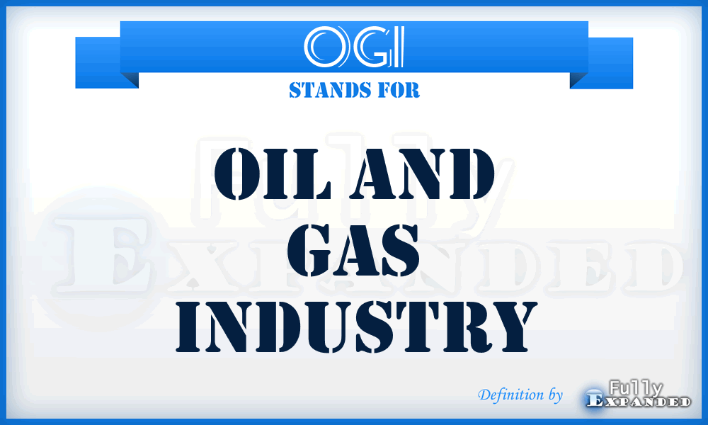 OGI - Oil and Gas Industry