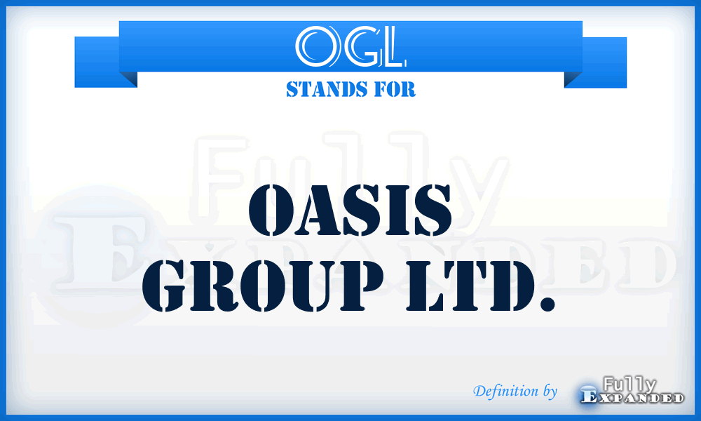 OGL - Oasis Group Ltd.