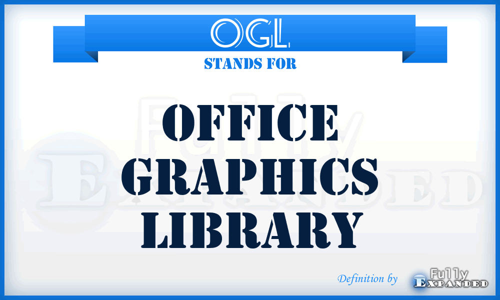 OGL - Office Graphics Library