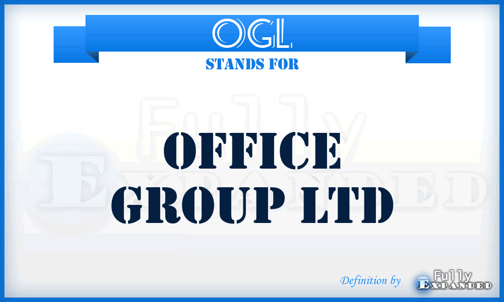 OGL - Office Group Ltd