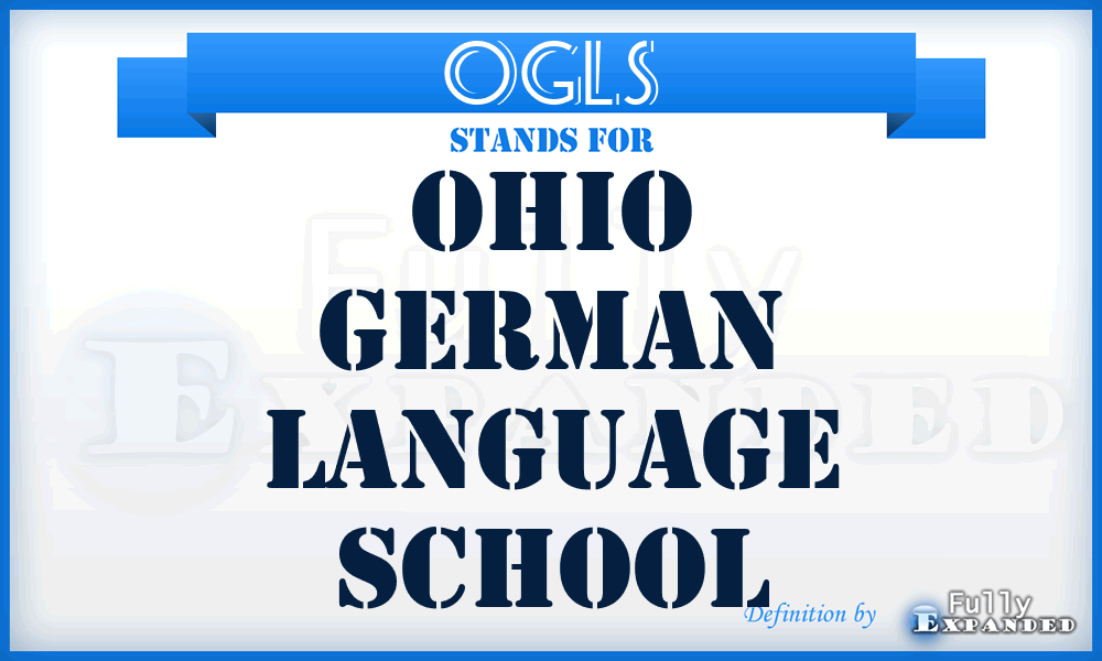 OGLS - Ohio German Language School