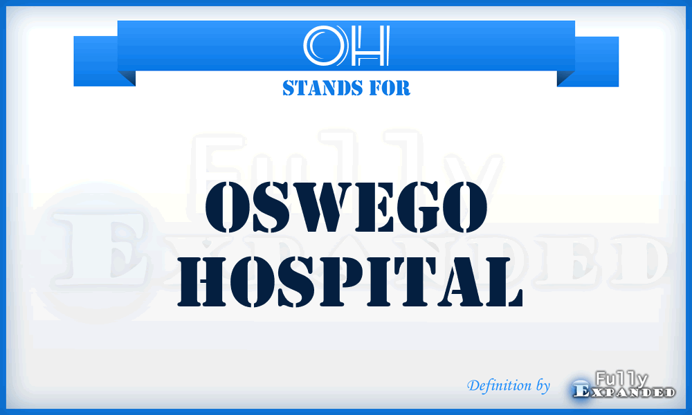 OH - Oswego Hospital