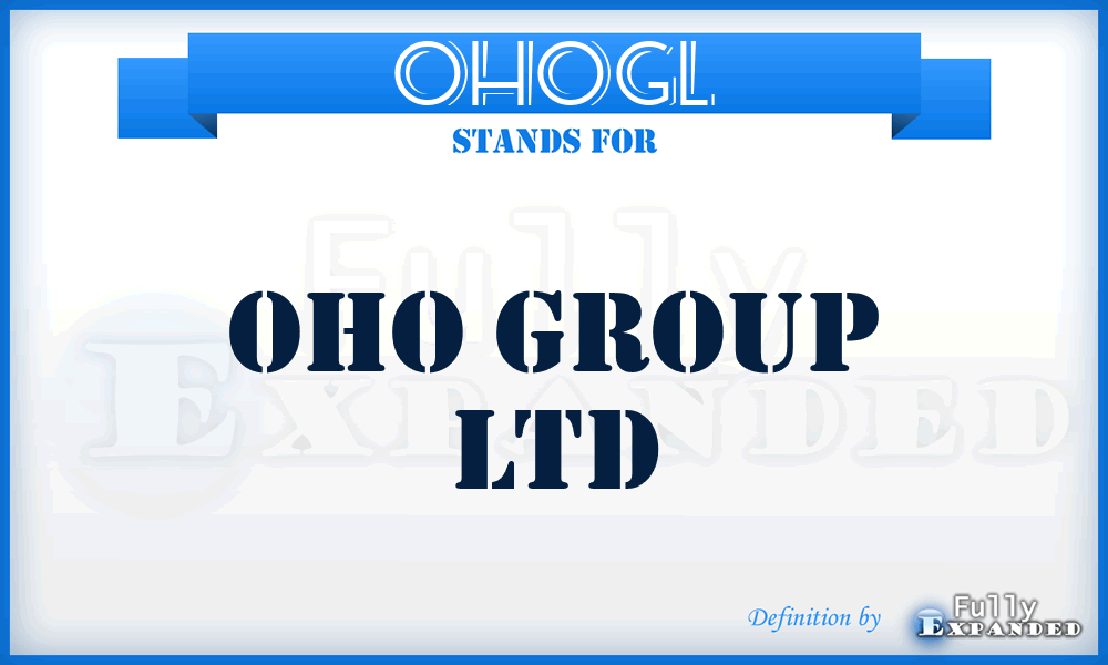 OHOGL - OHO Group Ltd