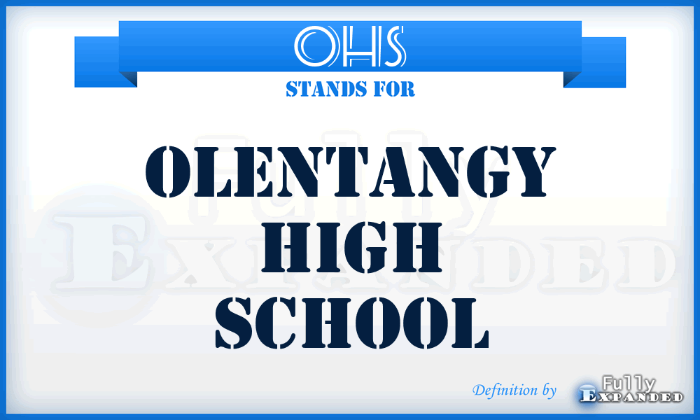 OHS - Olentangy High School