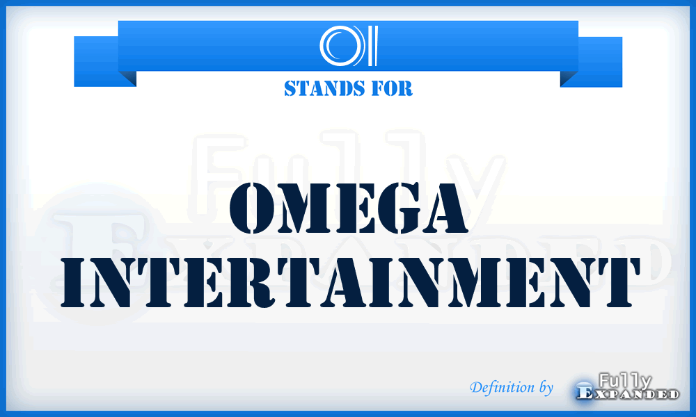 OI - Omega Intertainment