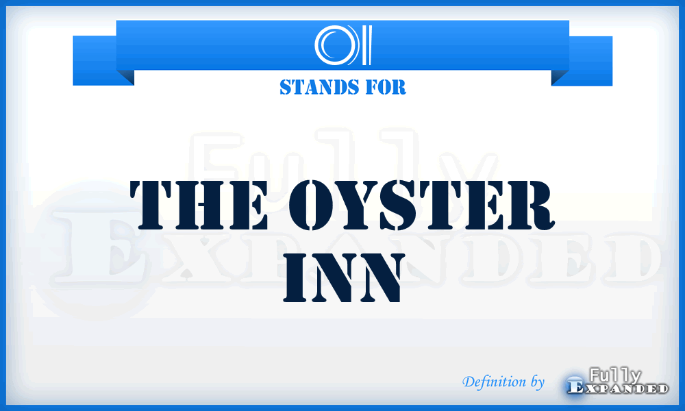 OI - The Oyster Inn