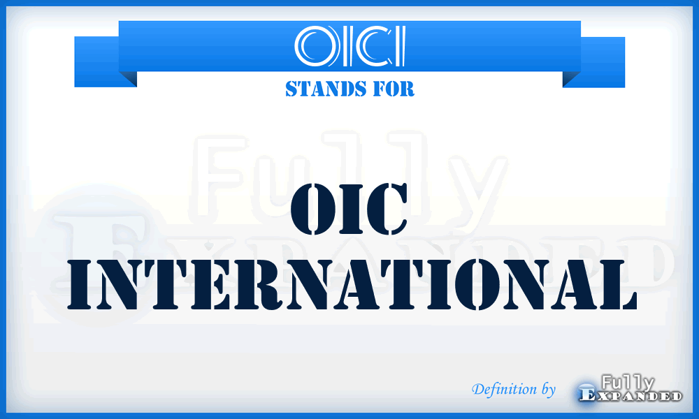 OICI - OIC International